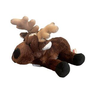 Webkinz Brown Reindeer Ganz Plush Toy Stuffed Animal NO Code Tag Soft